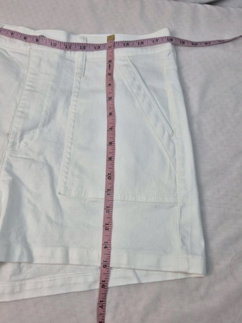 J. Crew Women’s Shorts Size 32 White   Denim NWT 59 - Picture 10 of 13